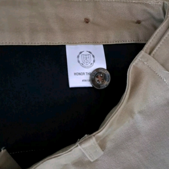 Honor the Gift The Gift Shop Shorts Khaki Shorts Size 34 - Picture 9 of 10